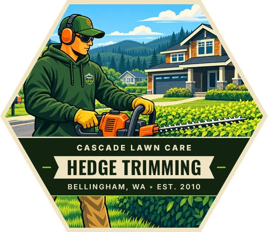 Cascade Lawn Care Hedge Trimming badge